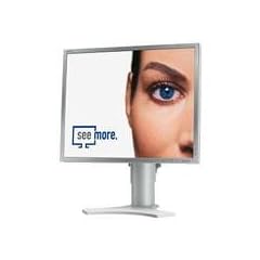 NEC LCD-1990SXI 48,3 cm (19 Zoll) TFT Monitor DVI silber/hellgrau (Kontrast 600:1, Reaktionszeit 9 ms)
