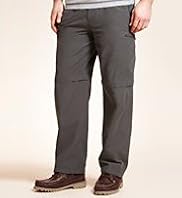Utility Cotton Rich Active Waistband Straight Fit Trekking Trousers