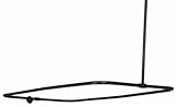 IMAGE OF Elizaberthan Polished Chrome Shower/Clawfoot Bathtub Enclosure, 60 x 31