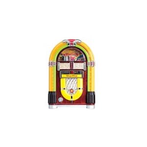 Wurlitzer WR18 Mini Bubbler Jukebox Radio and CD Player by Crosley