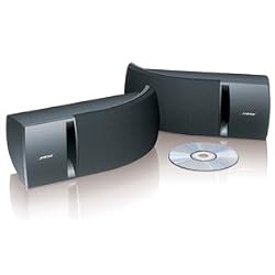 Bose 161 Speaker System (Black) - ideal for stereo or home theater use