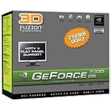 3D Fuzion GeForce 7300 GS PCI Express Graphics Card 256MB ( 3DFR73256GSLPEI )