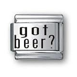 Body Candy Italian Charms Laser GOT BEER!!