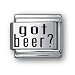 Body Candy Italian Charms Laser GOT BEER!!