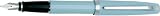 Aurora Style Gemstone Aquamarine Medium Point Fountain Pen - AU-E12-AC