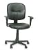 Dakota Designs 1HEH4 Task Leather Chair, Adjustable