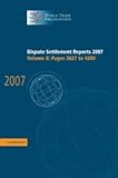 Dispute settlement reports 2007