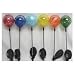 SOLAR GLASS HMNGBRD GARDN STAKE (Catalog Category: Wild Bird:HUMMINGBIRD, ORIOLES, Butterfly )