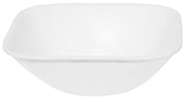 Corelle Square 22-Ounce Soup/Cereal Bowl, Pure White
