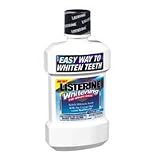 Listerine Whitening MouthWash Pre-Brush Rinse, Clean Mint - 473 Ml (16 Oz)