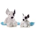 Plush Stitting Max Bull Terrier Dog 11"