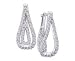 14kt Two Tone Gold Diamond Earring Jacket (.20 ct. tw.)