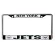 New York Jets Chrome License Plate Frame