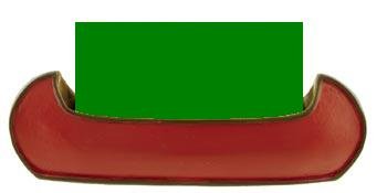 Canoe Business Card Holder, Red