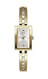 Guess Gold Tone Swarvoski Crystal Band Ladies Watch - U95060L1 Guess Gold Tone Swarvoski Crystal Band Ladies Watch - U95060L1