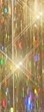 Hair Flairs Pro Hair Tinsel - 100 Strands, 36", Sparkle Champagne