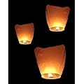 Flying Sky Lanterns, Traditional Chinese Flying Glowing Lanterns, Four-Pack