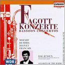 Bassoon Concertos and Divertimento by Dag Jensen, Johannes Wohlmacher, Jean Francaix, Johann Nepomuk Hummel, and Andre Jolivet