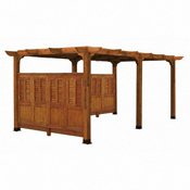 Sierra Pergola Extension Kit - Redwood