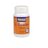Now Foods L-Tyrosine, 60 caps / 500 mg( Triple Pack)