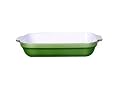 Emile Henry Provencal 12-by-8-1/2-Inch Lasagna Baker, Vert Green
