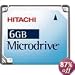 HITACHI 6GB Microdrive MD6GBBP
