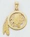 Washington Redskins NFL Football Charm - 14kt Solid Gold