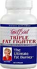 Carol Bond's Triple Fat Fighter (This Unique Product Can Help By: 1 Trapping Carbs and Eliminating Them, 2 Lose Weight While Maintaining Muscle Tone, & 3 Zap Those Sugar Cravings) Capsules 60's