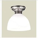 1131-PN - Hudson Valley Burlington 1-Light Flush Mount in Polished Nickel