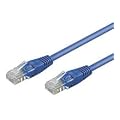 BIGtec 10m CAT.5e Ethernet LAN Patchkabel Gigabit Netzwerkkabel Patch Kabel blau (RJ45, Cat 5e, Twisted Pair UTP, 1000 Mbit/s) 2 x RJ45 Stecker ideal f�r Switch , DSL Verbindungen , Patchfelder , Patchpanel , Router , Modem , Access Point und andere Ger�te mit RJ45 Anschlu� ,CAT Kabel KAT Kabel CAT5e