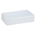 Nuvo Design Ceramic Soap Dish, White
