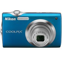 Nikon Coolpix S3000 12 MP Digital Camera with 4x Optical Vibration Reduction (VR) Zoom and 2.7-Inch LCD (Blue)