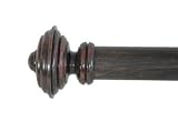 Review Backyard Bargain LLC.  / Curtain Rod 48inch To 144inch Stacked Round