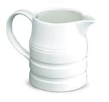 : CKS White Porcelain Churn Jug 2.0 Pints