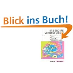 Das grosse Vornamenbuch