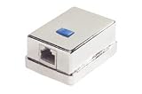Shielded Category 5E Surface Mount Jack with 1 RJ45 EIA568A/B