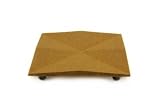 Teavana Square Tan Cast Iron Trivet