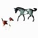 Breyer UK - Blue Roan Pinto Stallion & Bay Foal