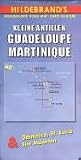 Hildebrand's Travel Map: Lesser Antilles - Guadeloupe, Martinique