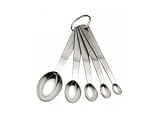 MIU Stainless-Steel 5-Piece Measuring Spoon Set