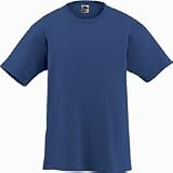 Fruit of the Loom - BEST Heavyweight 50/50 Tee, Denim Blue, L