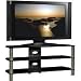 BEL501B - 50 Sorrento Series Flat Panel/Rear Projection Metallic TV Stand - Black