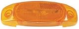 IMPERIAL 80922-2 OBLONG CLEARANCE MARKER LAMP- AMBER(PACK OF 5)