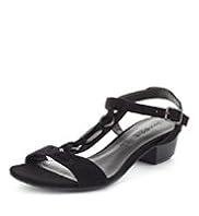 Footglove™ Original Leather T-Bar Shoes