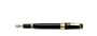 Mont Blanc Boheme Black with Synthetic Ruby Stone, Retractable Fountain Pen