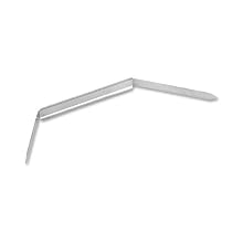 Officemate Prong Paper Fastener, Bases Only, 2 inch Capacity,  2.75 inch Base, Box of 100 (99854)