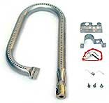 Ducane Original P Shaped Burner Set for Models 1202, 1204, 2002, 2004, Also Fits Older Southfork Models. Includes 2 Burners with Collector Box Assemblies