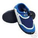 TWF Aqua Beach Water Wetsuit Shoes Childs Childrens BLUE UK Jnr Size 10