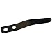 Steel Flat Spring, 2-3/4" Length x 0.032" Thick, 1/2" Base Width, Screw Size # 10 (Pack of 25)