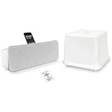 BOSTON ACOUSTICS IDS3 Plus iPhone/iPod Powered Speaker System with Wireless Subwoofer(Gloss White)